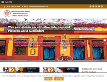 Tablet Screenshot of gastronomiacordoba.com